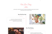 Wedding - Photoshop Website Template, an UI Kit Template by Techeshta Solutions (Thumbnail 4 of 5)