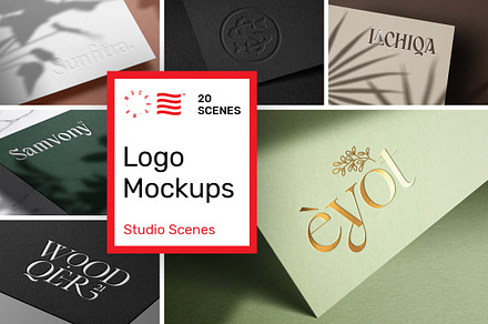 Logo Mockup Bundle - Paper Print, a Product Mockup by Mr.Mockup™