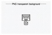 Crane Hook Line Icons Set, an Outline Icon by Designfour (Thumbnail 6 of 7)