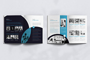 Annual Report Brochure Canva, a Brochure Template by TheBrightGrap (Thumbnail 6 of 11)