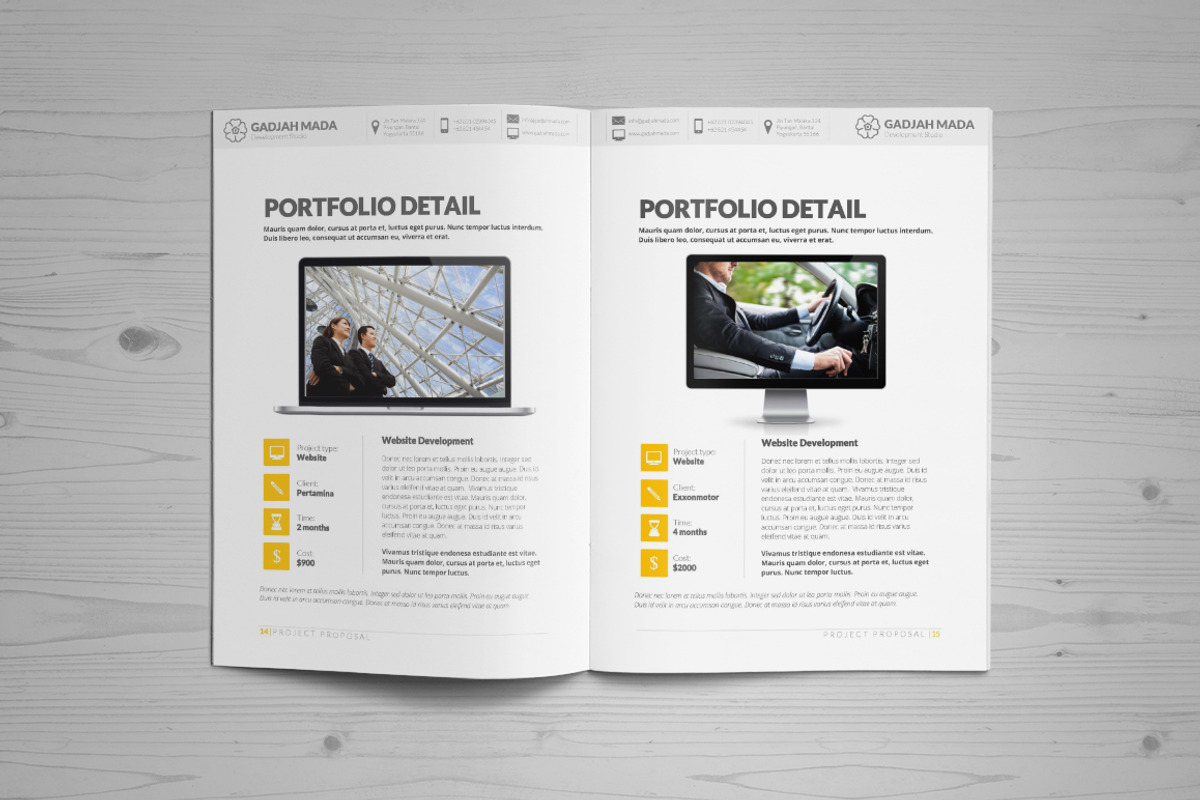 Proposal Template, a Stationery Template by binangkit (Photo 5 of 19)
