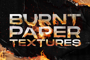 Torn And Burned Paper Textures