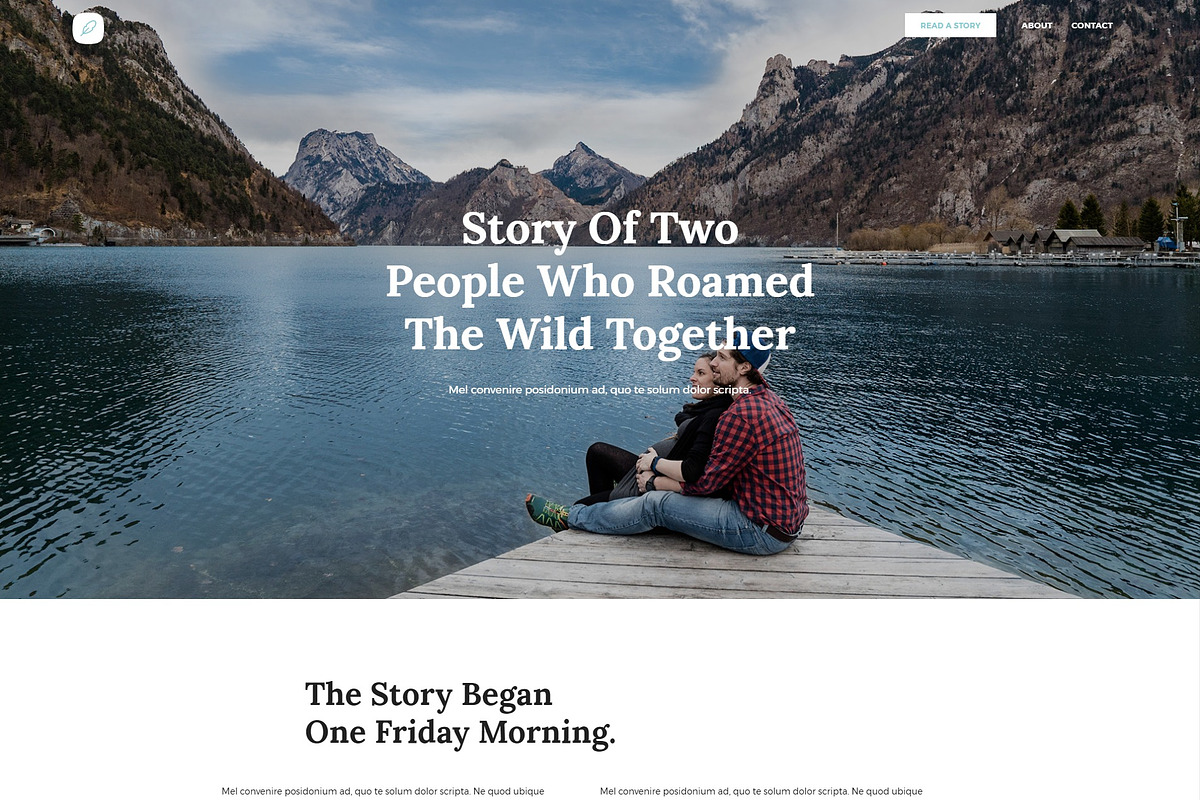 writer, a HTML Template by onepage