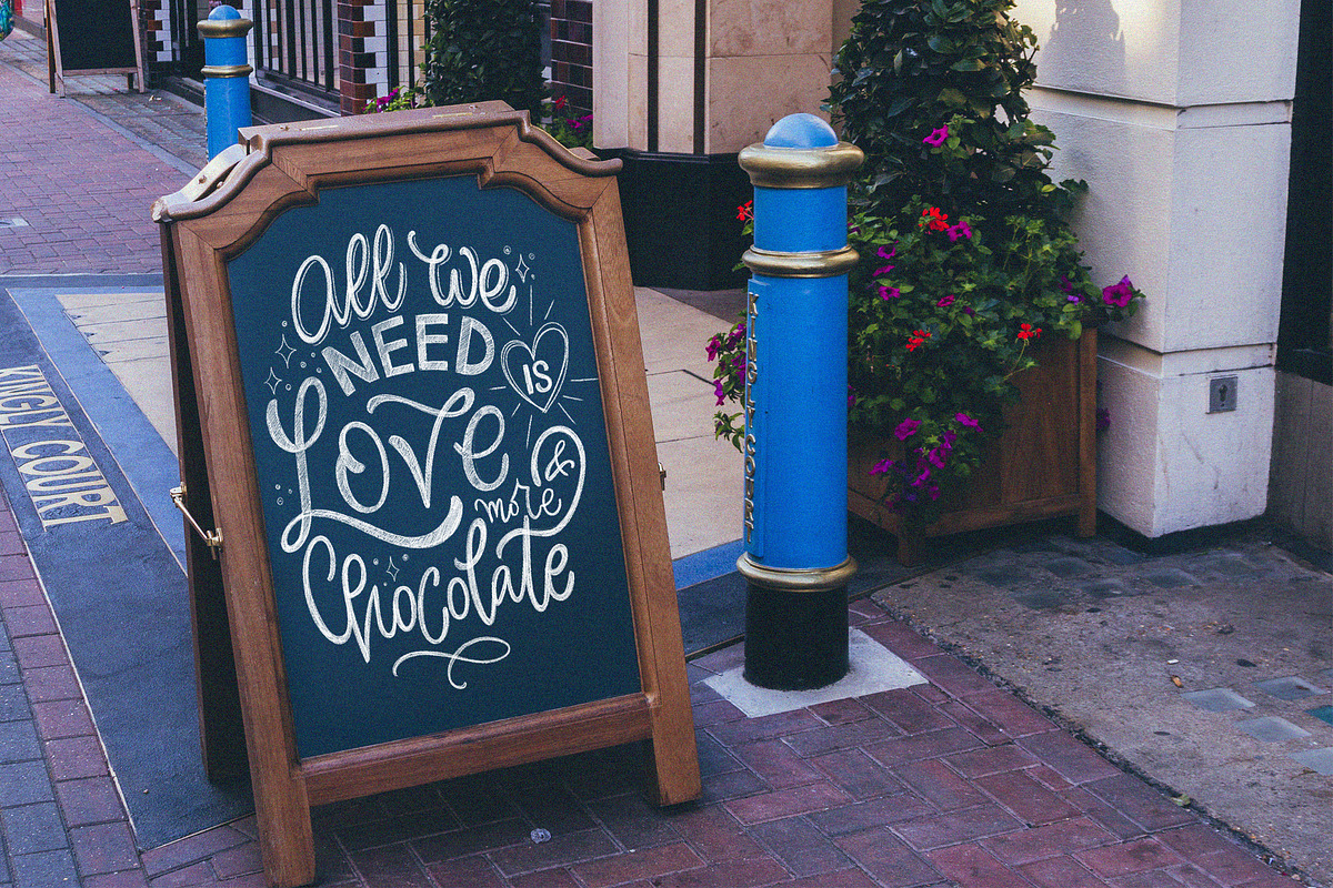 Chocolate Quotes Lettering Set, a Decorative Illustration by Kandella's Art (Photo 5 of 8)