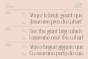 Byutih Tiny Display Typeface