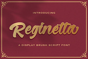 Reginetta - Bold Script Font, a Script Font by StringLabs (Thumbnail 1 of 7)
