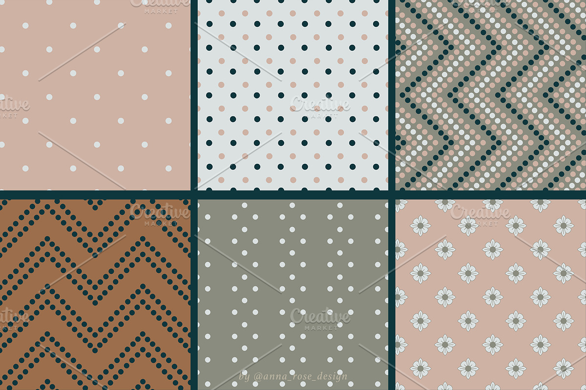 Moody Renaissance Acanthus Patterns, a Pattern Graphic by Rose Design (Photo 6 of 12)