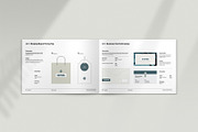 Minimal Brand Guideline Template, a Brochure Template by KreateTribe (Thumbnail 9 of 14)
