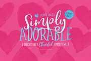 The Simply Sweet Font Duo, a Script Font by Nicky Laatz (Thumbnail 8 of 12)
