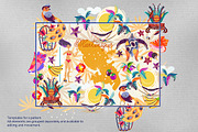 Caribbean island set, an Icon by RAINBOWIRMA (Thumbnail 5 of 7)