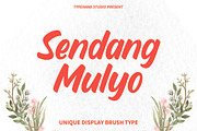 Sendang Mulyo — Just $12 !, a Script Font by Typehand Studio (Thumbnail 1 of 6)