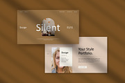 Silent Portfolio Template, a Presentation Template by Pradaxa (Thumbnail 4 of 9)