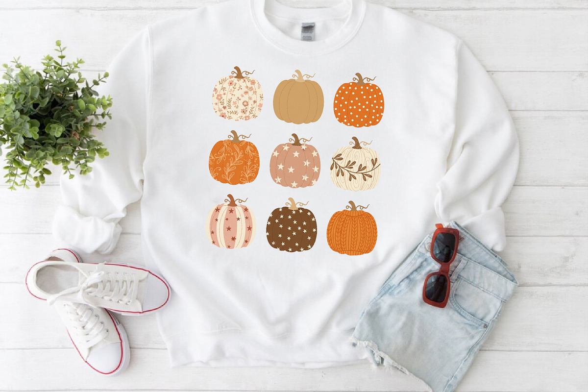 Pastel Pumpkin Coquette Fall Autumn, an Illustration by Craft Nest (Photo 5 of 6)