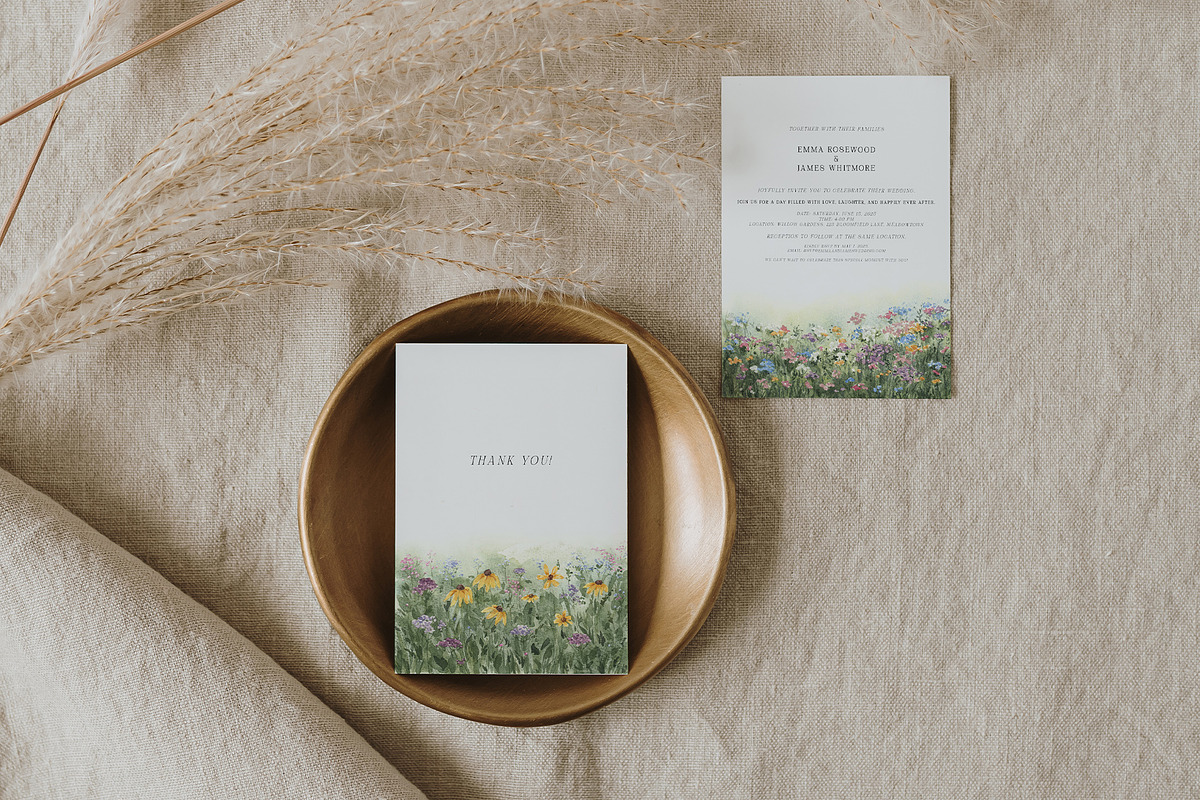 Spring Wildflowers, a Decorative Illustration by LiChu Art (Photo 6 of 18)
