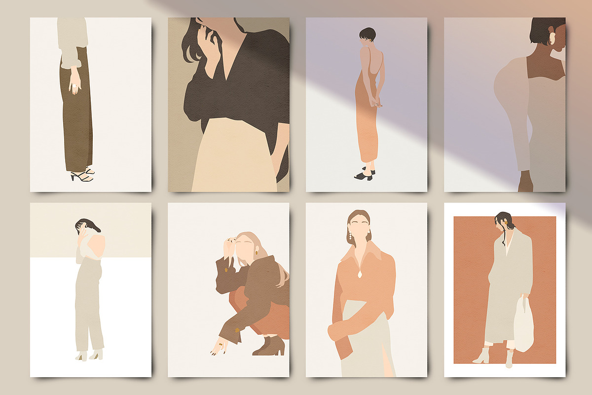 Pretty Women PRINTS, a Person Illustration by NKTN (Photo 7 of 16)