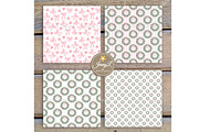 Coquette Christmas Digital Paper, a Pattern Graphic by JennyL Designs (Thumbnail 6 of 8)