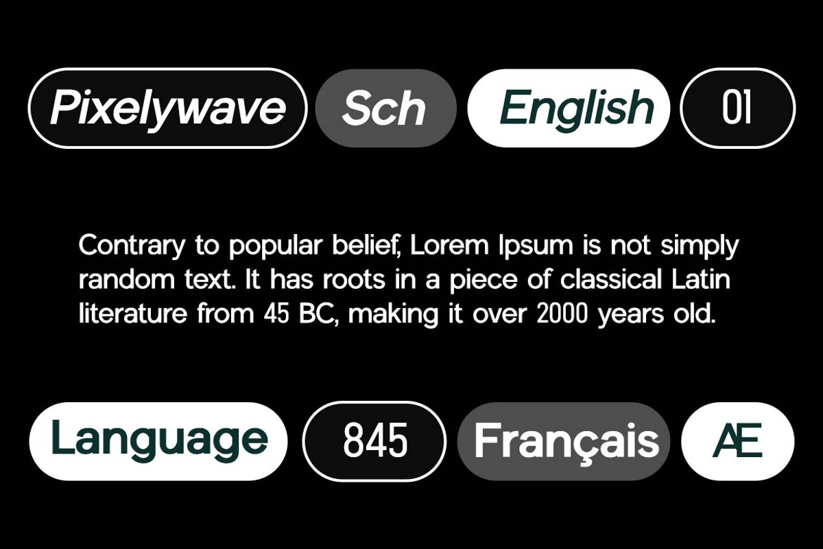 Stenz Graxon Pro Family Font, a Sans Serif Font by UICreative (Photo 10 of 13)
