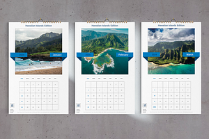 Hawaiian Islands Wall Calendar 2024