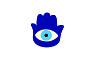 Greek Evil Eye Vector Set, an Empty State Illustration by Creathub Studio (Thumbnail 6 of 6)