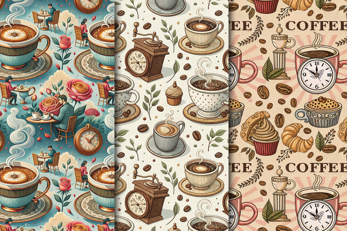 Morning Ritual, a Pattern Graphic by Designs by Helen Trupak (Photo 3 of 11)