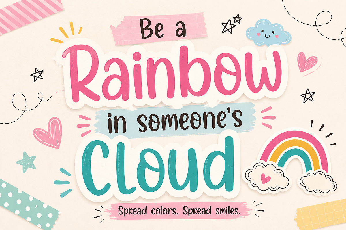 CandyHorn, a Handwritten Font by Wow Magic (Photo 4 of 5)