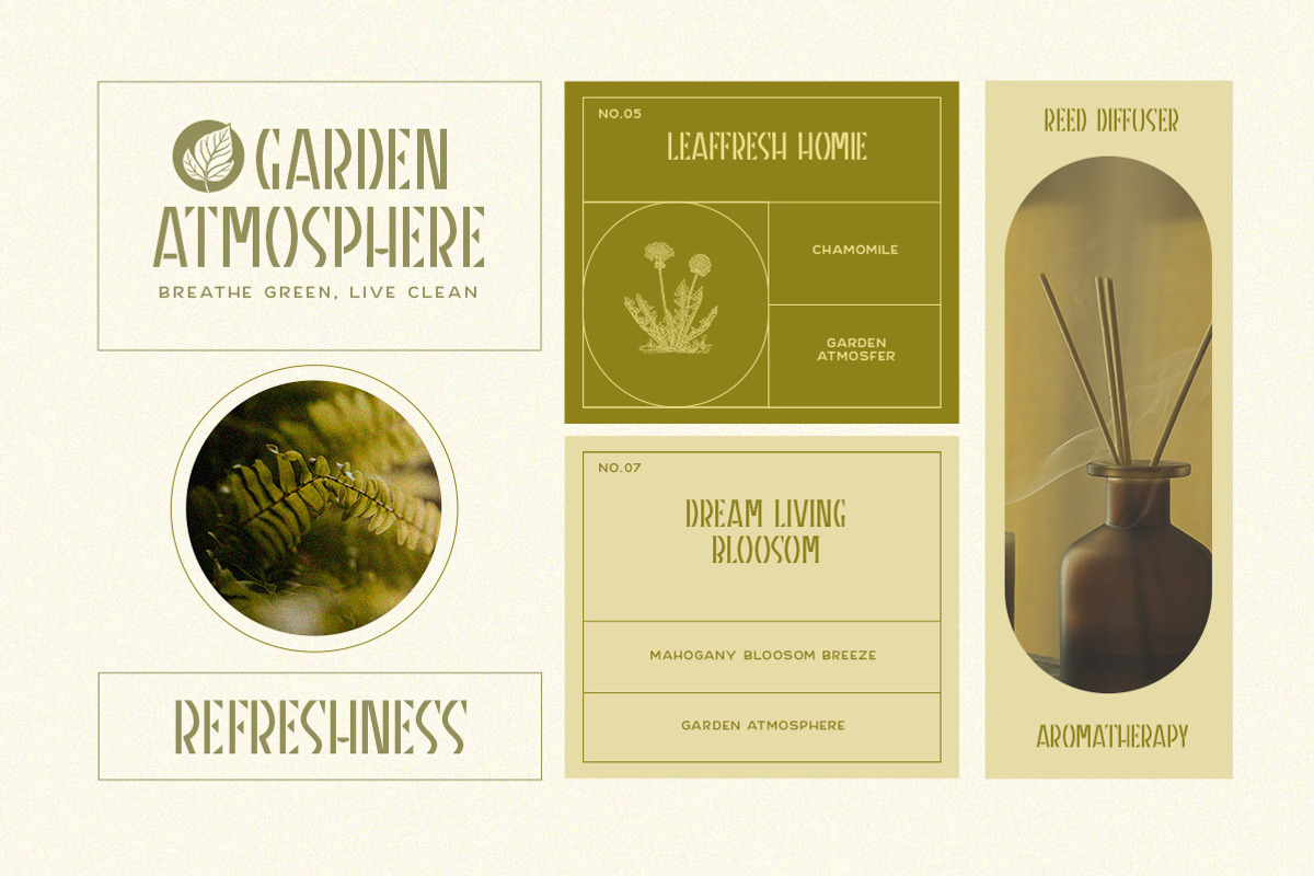 AMARIELLE Stencil Display Font, a Sans Serif Font by Letterhend Studio (Photo 7 of 9)
