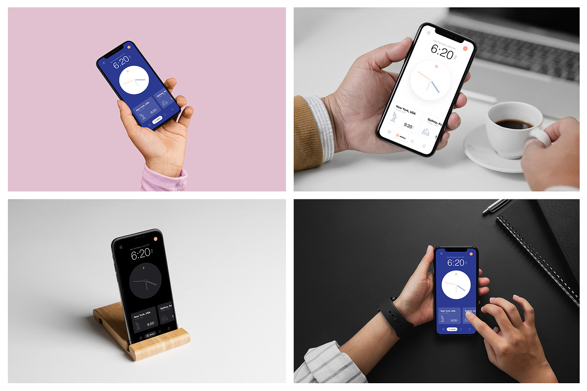 iPhone Mockups Pack, an iPhone Mockup by Mr.Mockup™ (Photo 6 of 13)