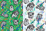 30 Fantasy Seamless Patterns, a Pattern Graphic by PenguinHouse (Thumbnail 4 of 24)