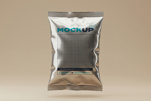 Sealed Bags Packaging Mockups, a Product Mockup by Luuqas Design