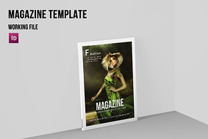 Fashion Magazine Template-V434