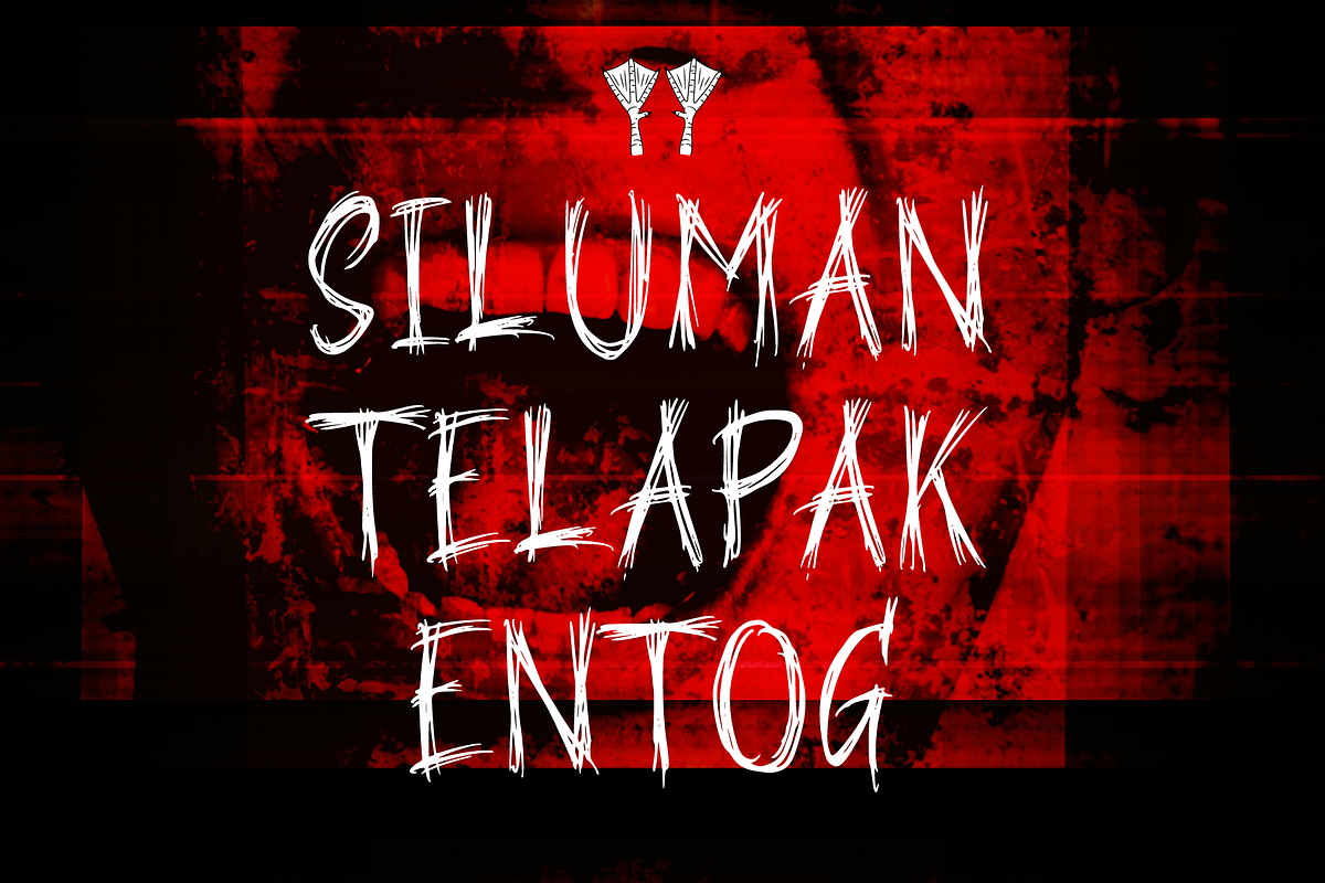 Mistery Ilahi - A Horror Font, a Font by Creavibes Design (Photo 3 of 7)