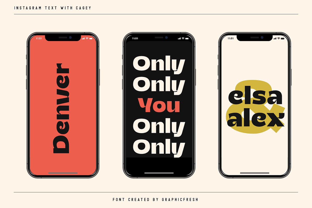 Cagey - The Bold Retro Font, a Sans Serif Font by Graphicfresh (Photo 4 of 10)