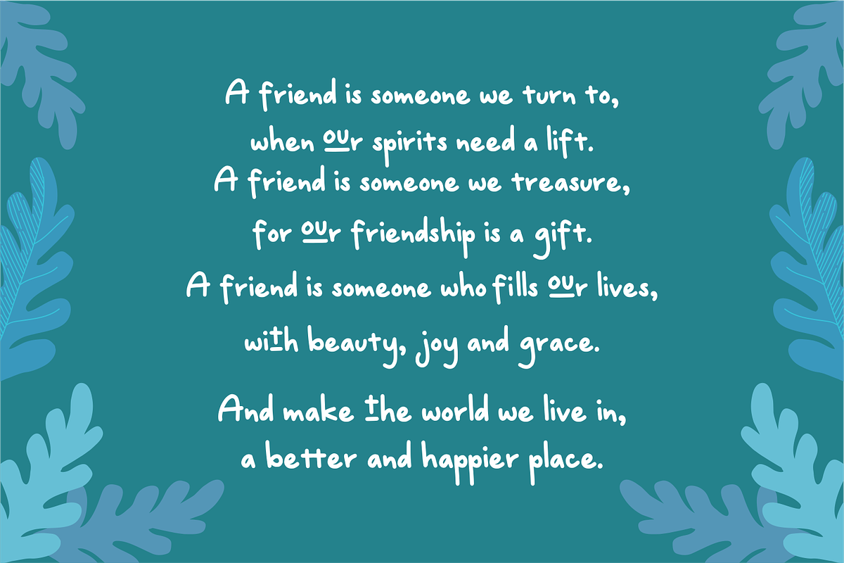 The August - Fun Handwritten Font, a Symbol Font by Allouse Studio (Photo 2 of 11)