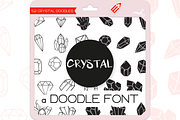 Crystal Doodles - Dingbats Font, a Symbol Font by WADLEN (Thumbnail 1 of 7)