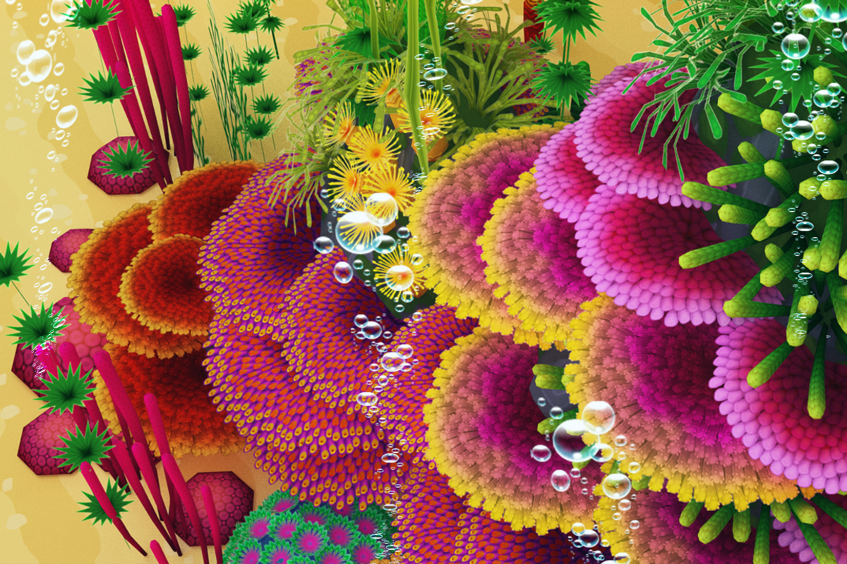 Coral Forest - Seaweed Valley, an Environmental 3D Model by Souchenki (Photo 8 of 16)