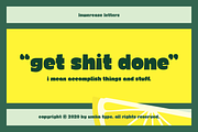 Lemonade Cute Display Font, a Sans Serif Font by alpercakici (Thumbnail 8 of 12)