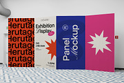 Exhibition Display Panel Mockup, an Advertising Mockup by herutage (Thumbnail 4 of 4)