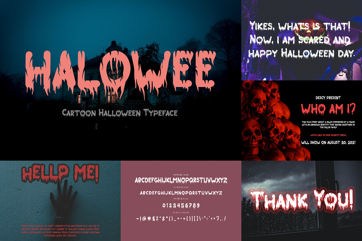 Halloween Font Bundle SALE!!, a Font by NTC Graphic (Photo 3 of 17)