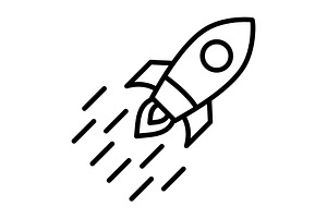 Travel Line Icon, an Icon by Pexelpy