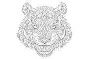 Ethnic Collection: Roaring Tiger, an Animal Illustration by ArtoJoy (Thumbnail 4 of 5)