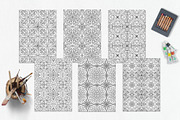Patterns for coloring PDF,JPG vol-07, a Brochure Template by dnapslvsk (Thumbnail 6 of 6)