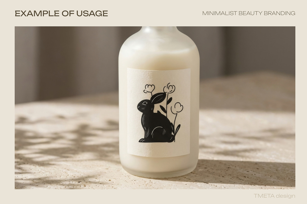 Gentle Bunny | Branding Bundle, an Object Graphic by TMETA design (Photo 2 of 20)