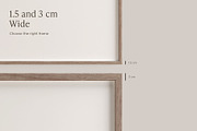 Frame And Artwork Mockup Kit 1, a Print Template by Ceacle Mockup (Thumbnail 8 of 30)