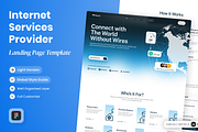 Skylink - Internet Service Provider, a Websites & App Template by SLAB! Design (Thumbnail 1 of 4)