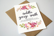Modern Wedding Marriage Invitation, an Invitation Template by graphicforest (Thumbnail 1 of 2)