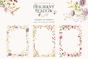 Fragrant Meadow - watercolor flowers, a Decorative Illustration by Pamyatka Shop (Thumbnail 9 of 13)