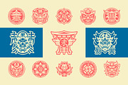 Japanese Kanji Symbols, a Solid Icon by Creative Stall (Thumbnail 6 of 9)
