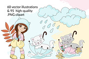 AUTUMN, a Decorative Illustration by FARAWAYKINGDOM (Thumbnail 2 of 12)