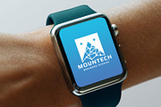 Mountain Tech Letter M Logo, a Branding & Logo Template by Design_Planet (Thumbnail 5 of 5)