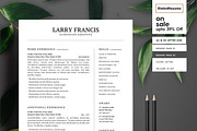 Resume Template 3 pages, a Resume Template by Axpand (Thumbnail 2 of 5)